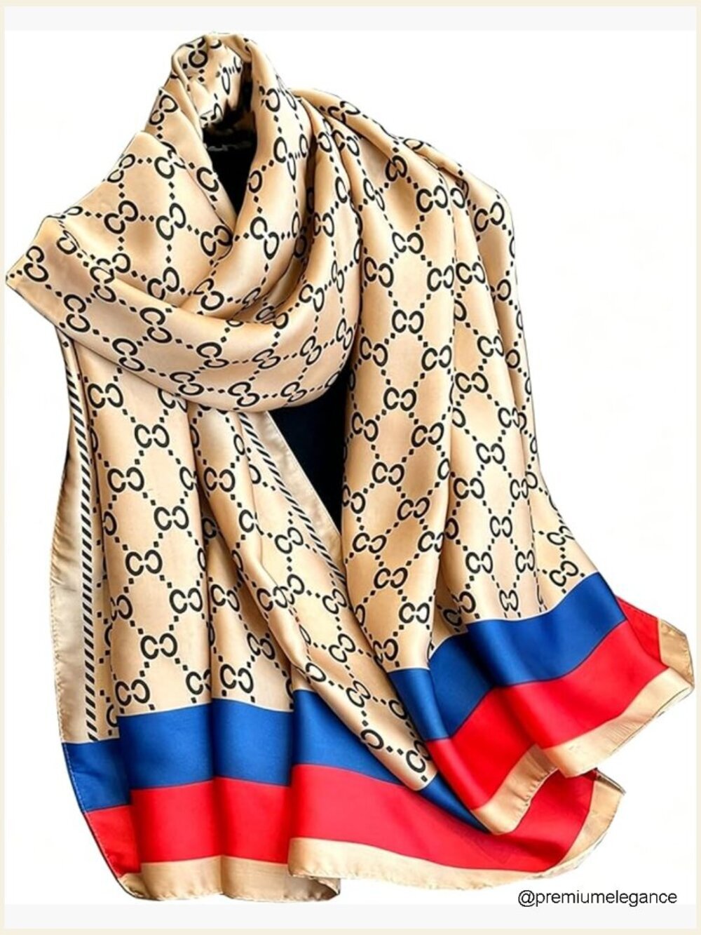 Large Silk Scarf Fashion Shawl Wrap Premium Quality